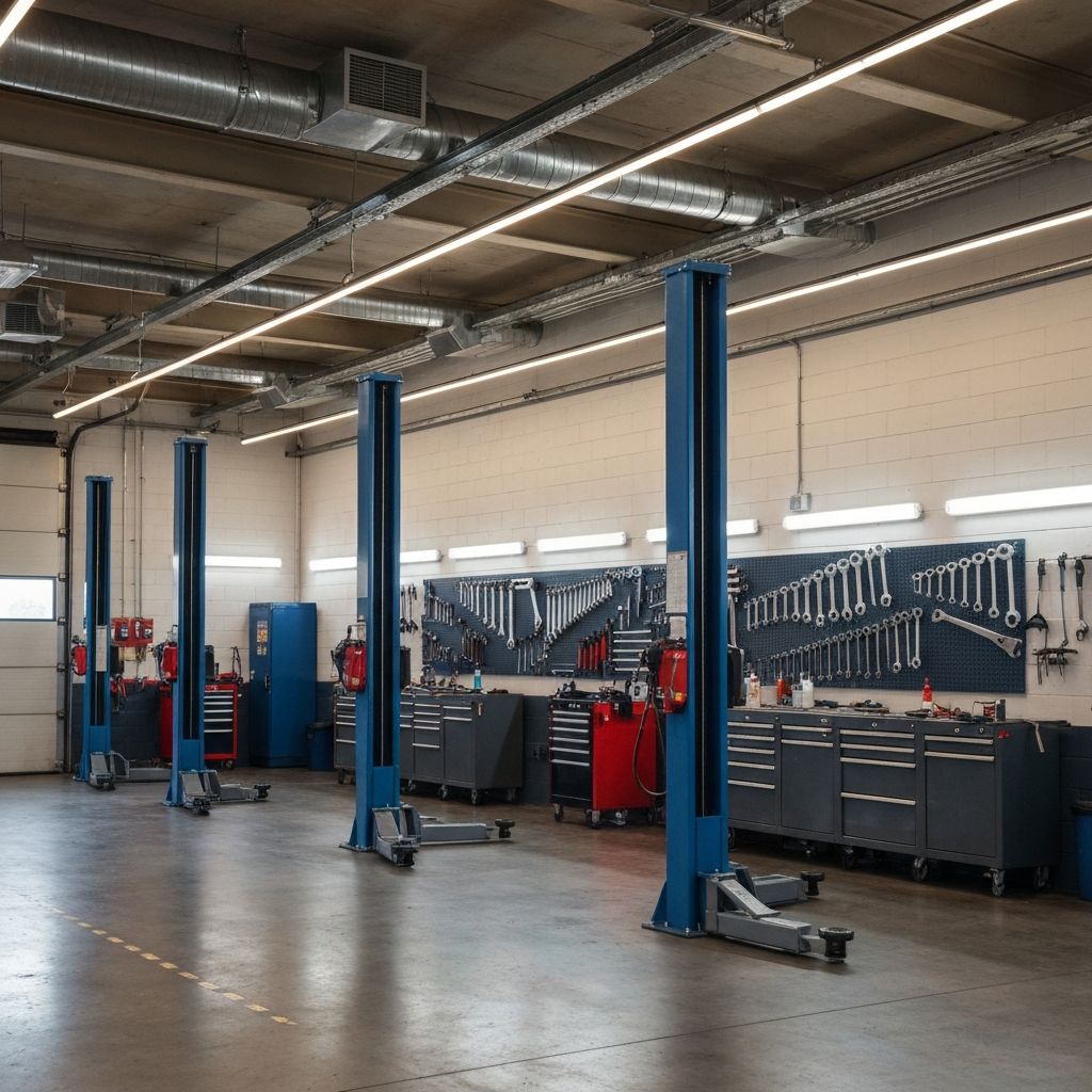 Интериор на автосервиз Джони Ауто